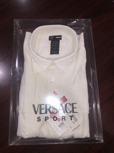New Versace Mens Dress Shirt Size XXL 