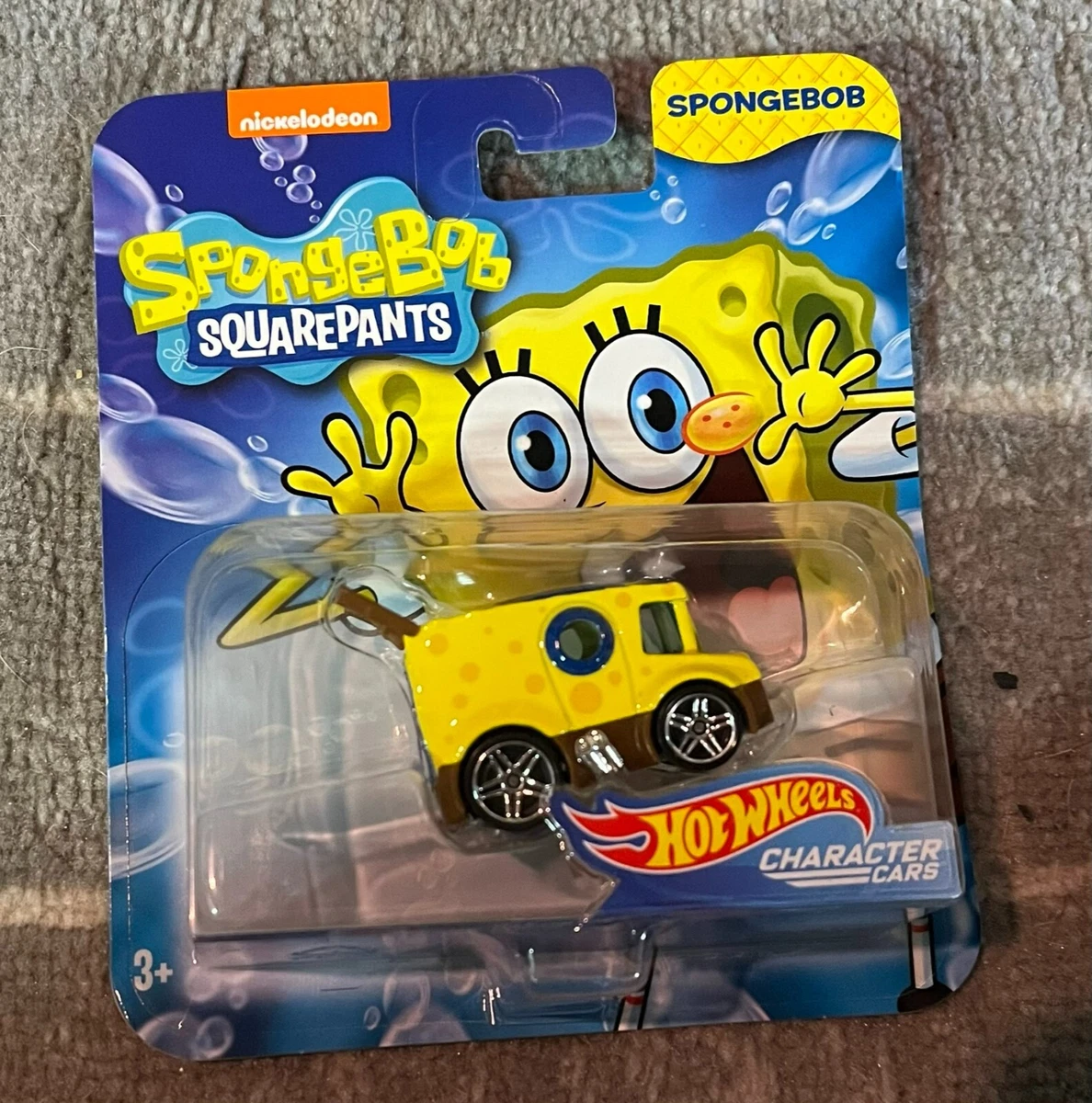 HOT WHEELS Character Cars SpongeBob SquarePants IN BOX