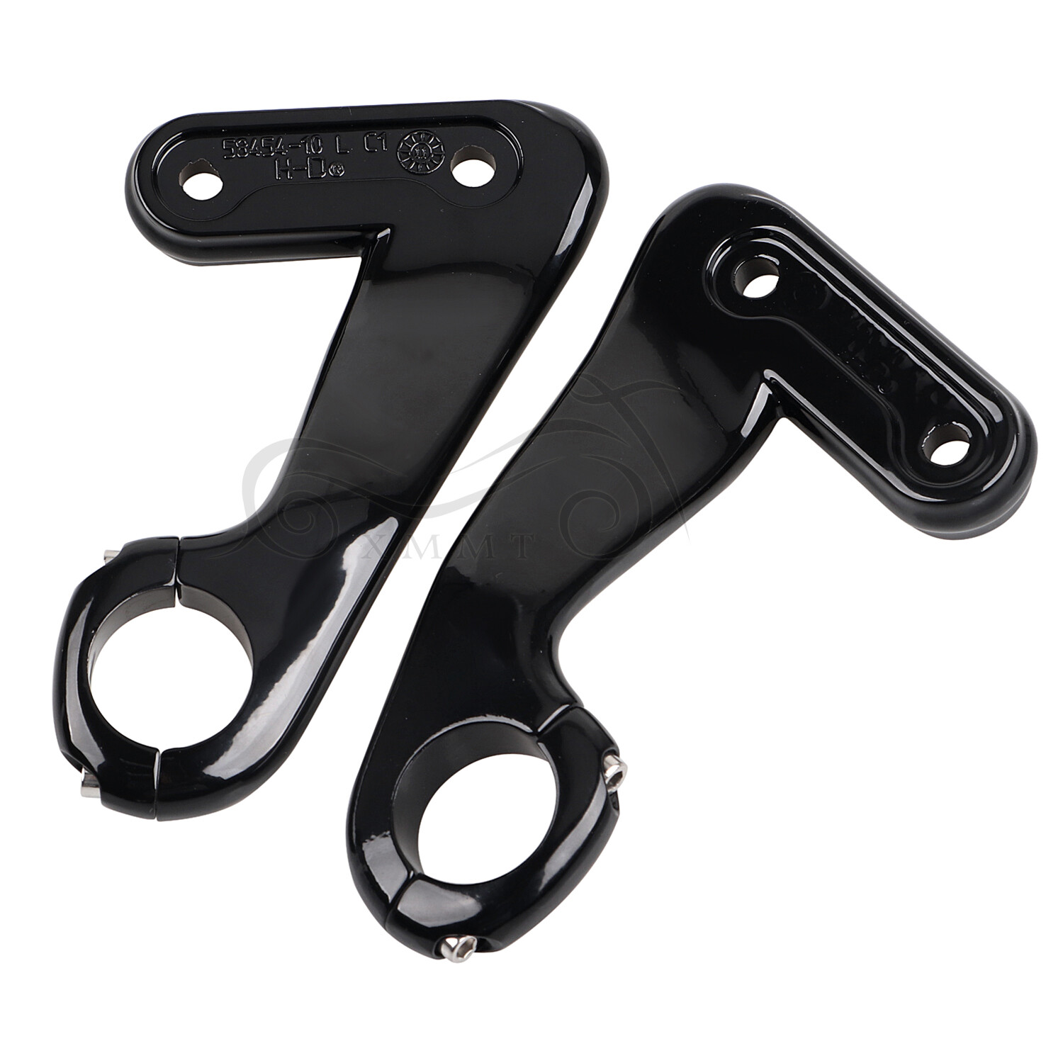 Vivid Black Fairing Support Mounting Bracket For Harley Road Glide Ultra FLTRU