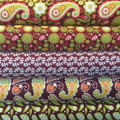 Stoff Freedom Funky Blumen 100 % Baumwollstoff FQ Handarbeit Quilt Patchwork Limette