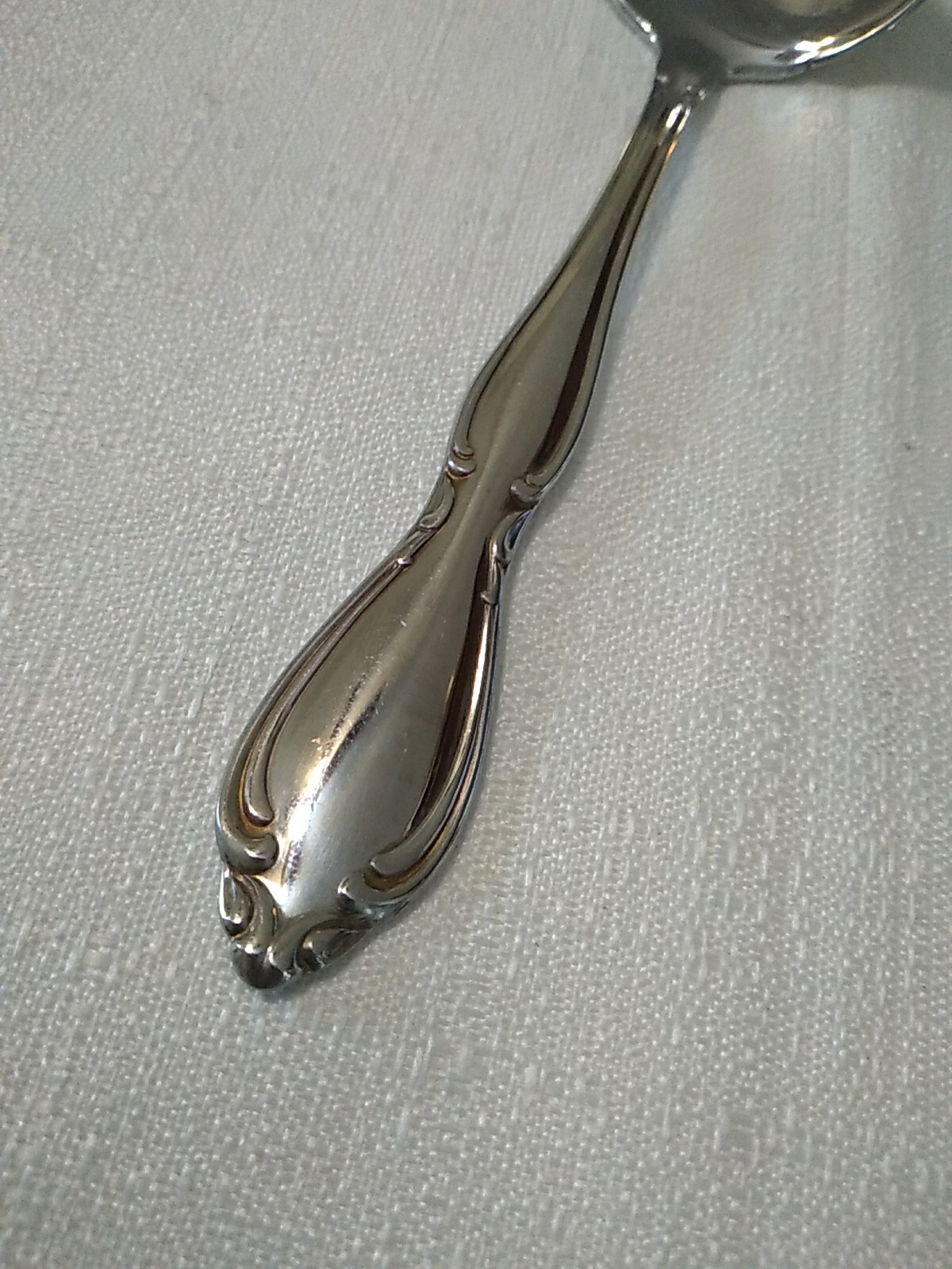 Oneida STRATHMORE Deluxe 1 Gravy Ladle Glossy Stainless Flatware eBay