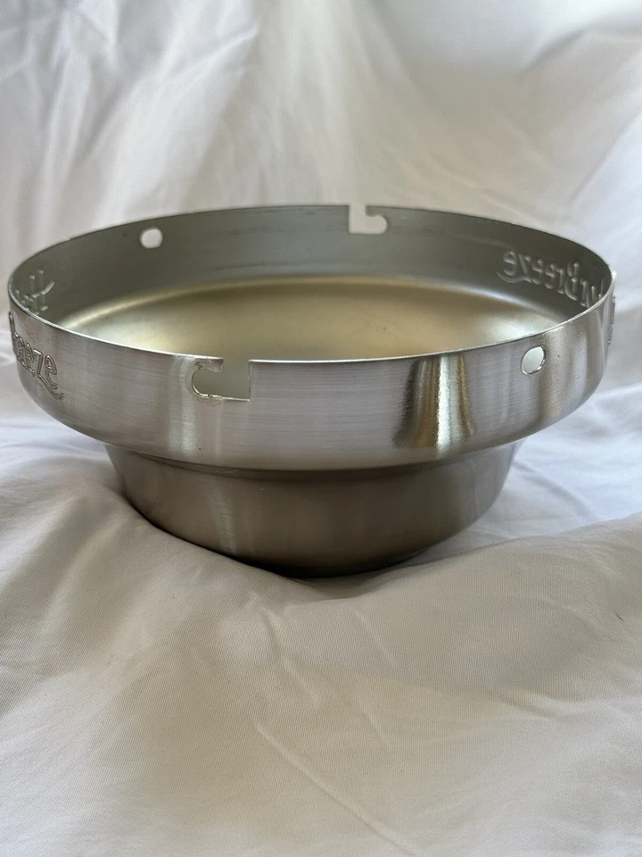 Harbor Breeze Hydra 70 Ceiling Fan Canopy & Yoke Cover Brushed Nickel - Image 4 of 4