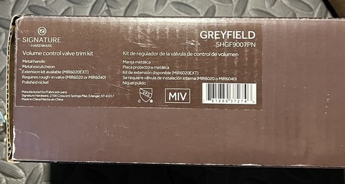 Signature Hardware 448255 Greyfield Thermostatic Valve Trim Less Valve Polished - Picture 6 of 13