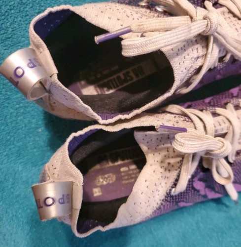 Mens Sz 10.5 Under Armour Spotlight Lux MC Football Cleats Purple 3022654-500 M - Picture 4 of 8
