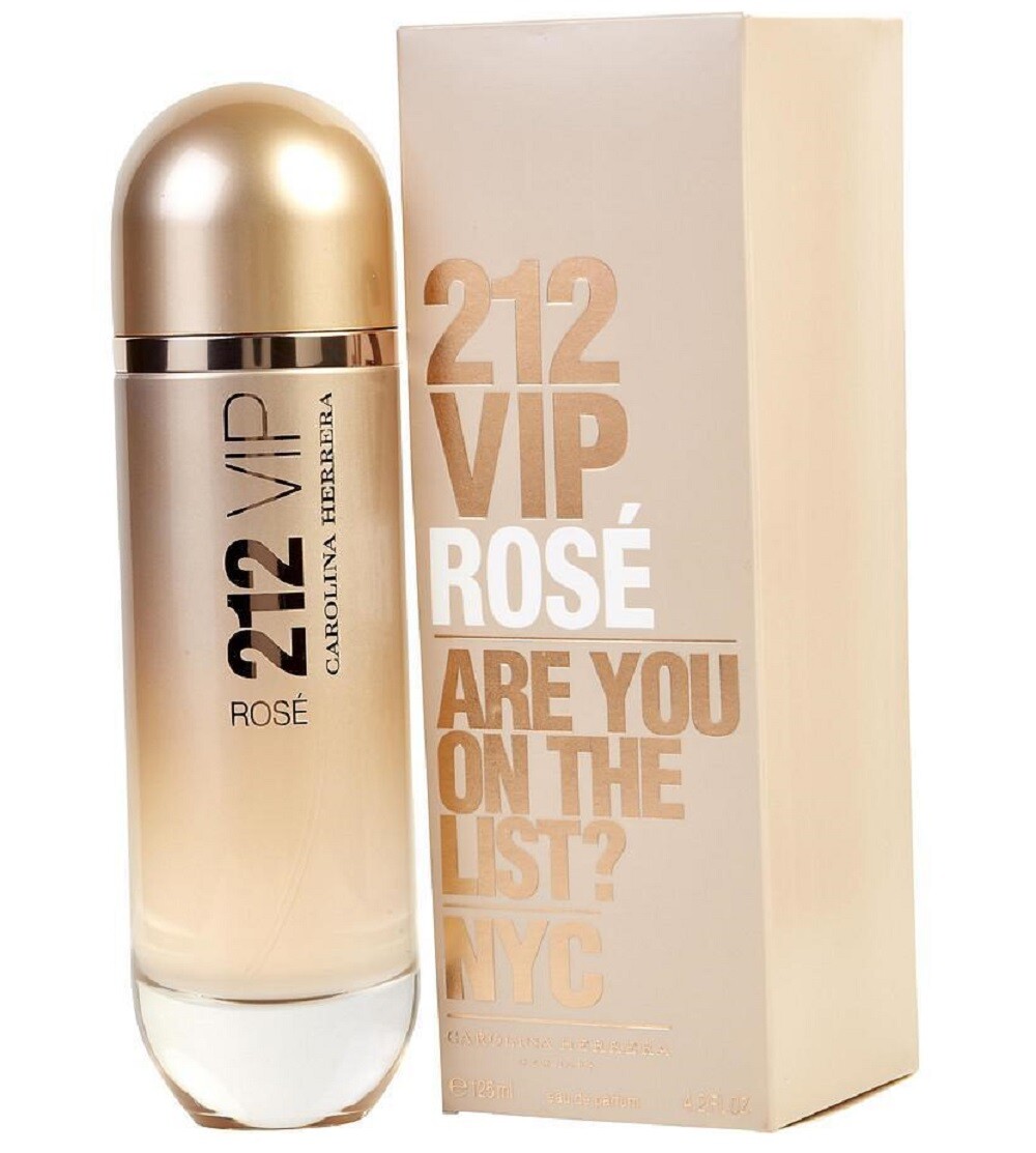 212 Vip Rose Eau De Parfum Spray By Carolina Herrera - 4.2 oz 212 Vip Rose Eau De Parfum Spray By Carolina Herrera - 4.2 oz