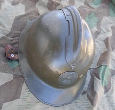 Elmetto acciaio WW2 Adrian Francia France helm casque Verdun