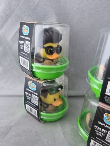 Mini Tubbz Set di 4 Ghostbusters Cosplaying Duck Figure - Foto 7 di 7