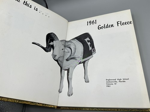 Goldenes Vlies Englewood High School Jacksonville, Florida 1961 Jahrbuch signiert - Bild 3 von 12