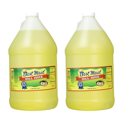 Best Maid Dill Pickle Juice 1 Gal (Pack of 2) 2 Gallons in Total, NEW