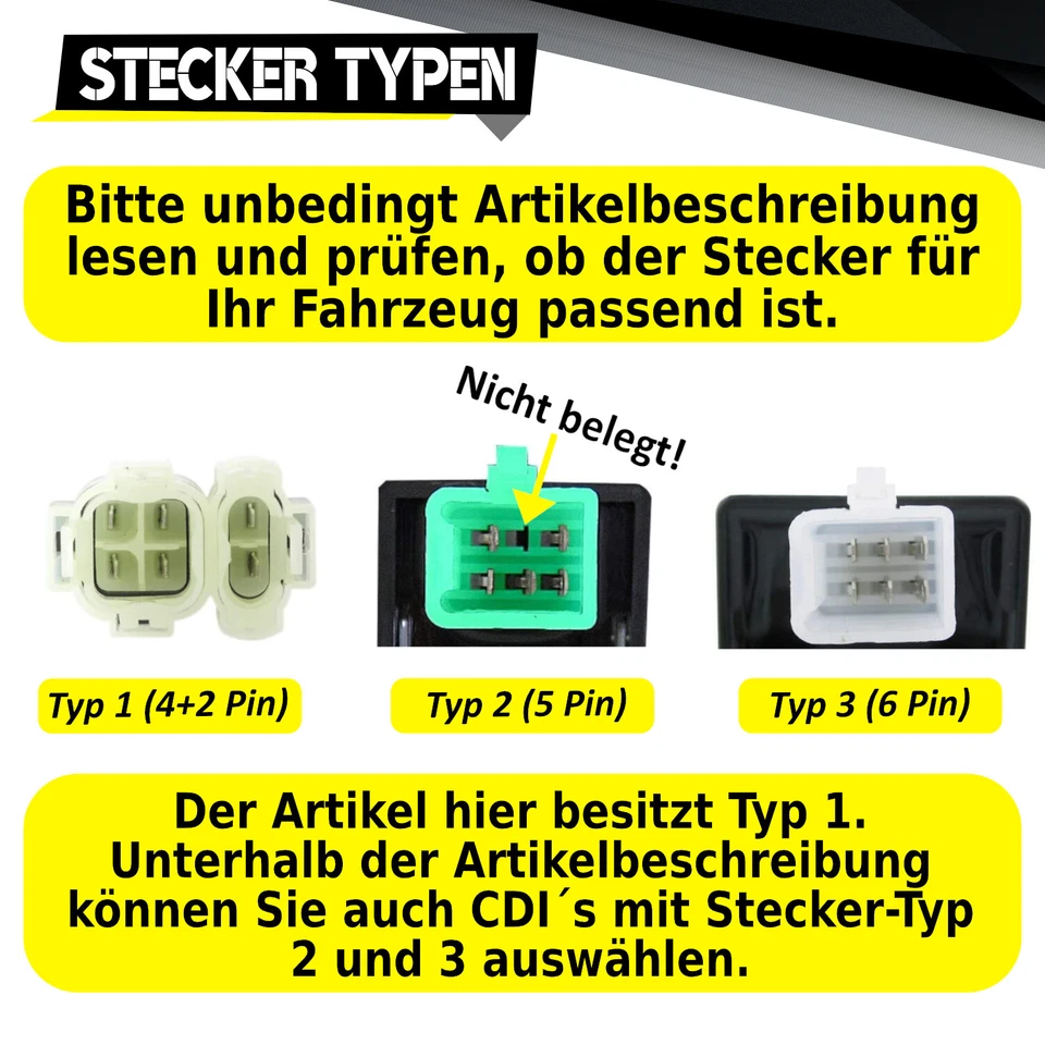 Tuning CDI einstellbar offen Flex Tech Hurrican X1, X2 (50/4-Takt) - Bild 2 von 4