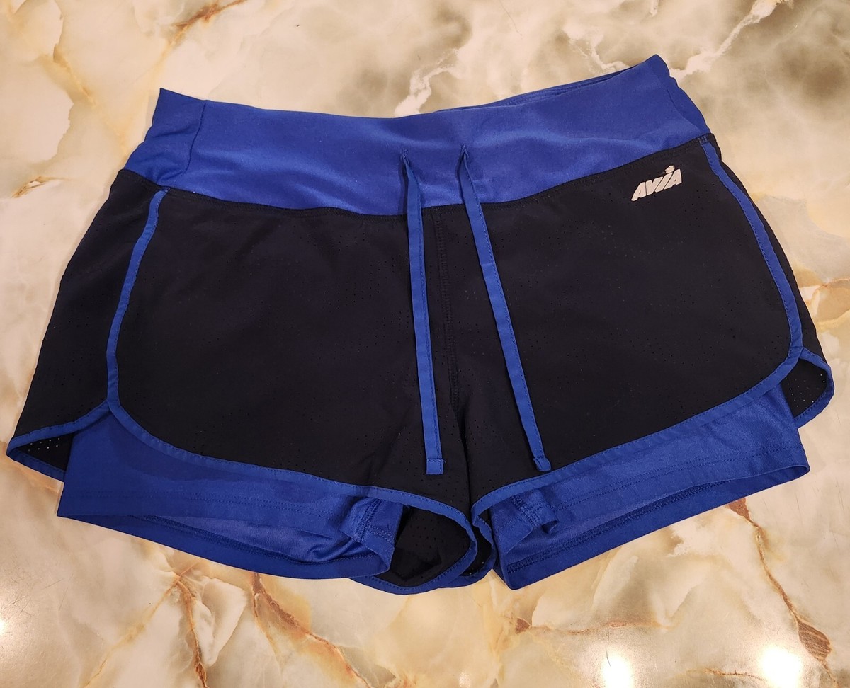Avia Shorts With Bike Liner Avia Activewear Womens Running Shorts