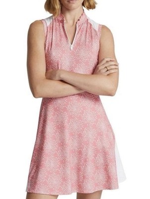 Ralph Lauren RLX Golf Dress Small Pink Tennis Preppy Pickleball Pockets Athletic