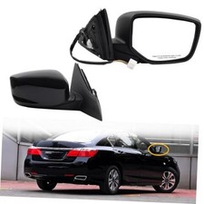 Right Mirror Compatible with 13-17 Honda Accord 3Pins HO1321272 Black Right