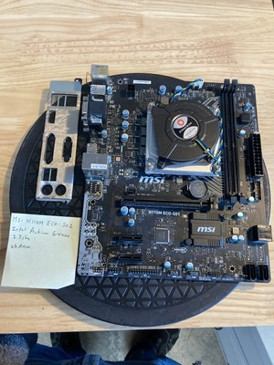 MSI H110M ECO-S01 Intel Pentium G4400 3.30GHz No RAM LGA1151 mATX Motherboard
