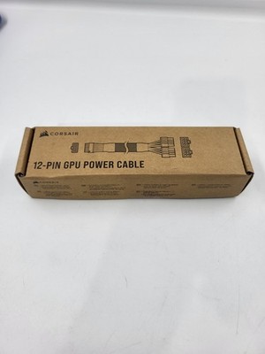 CORSAIR - 12-Pin GPU Power Cable, Sleeved - Black 21173550