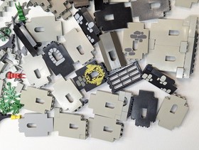 Lego Castle Lot Bundle Knights Knights Flags Parts 6080 6081 6074 6073