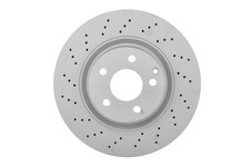 BOSCH 0986478470 Brake Disc Front Braking System Fits Mercedes-Benz S-Class