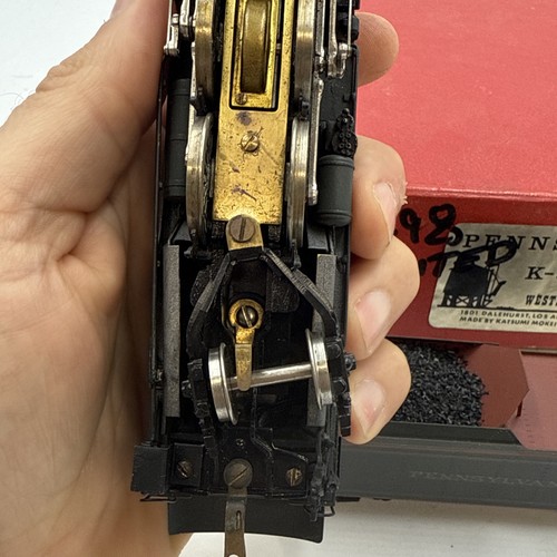 Ho Scale brass engine Pennsylvania Westside Model Company K-5 4-6-2 5698 - Picture 11 of 24