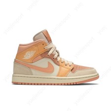 Air Jordan AJ1 High Sports casual shoes（Apricot powder） I MIGHT CHANGE MY MIND ABOUT THE AIR JORDAN 1 APRICOT  main image 4