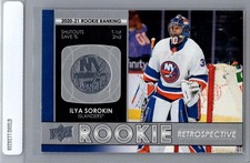 2021-22 Upper Deck #RR-15 Ilya Sorokin Rookie Retrospective