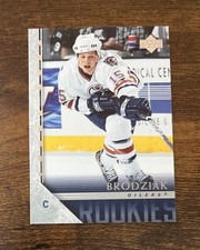 2005-06 Upper Deck Series 2 Young Guns Rookie #468 Kyle Brodziak Edmonton Oilers