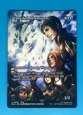Mtg Final Fantasy #30 Laboratory Maniac Vana'diel Adventurers BORDERLESS