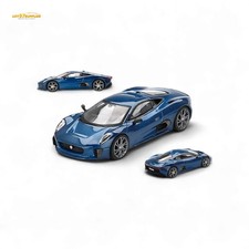 Mini-GT Jaguar C-X75 Blue #884 1:64 MGT00884