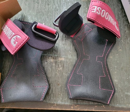 DMOOSE Weight Lifting Hand Grips Support Wrist Straps Padded Neoprene Size S - Bild 2 von 2