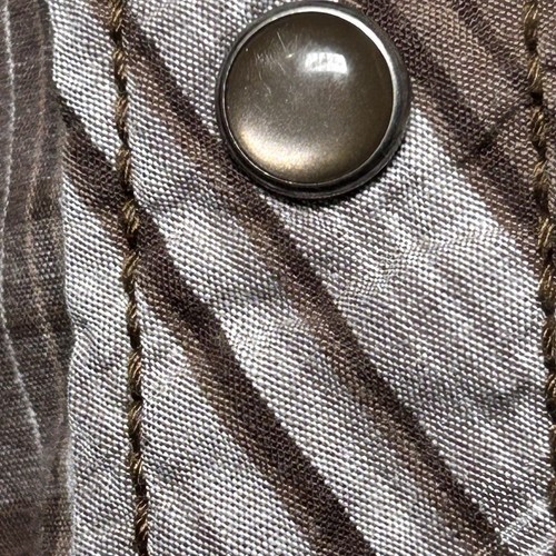 Helix Men's Large Brown Plaid Long Sleeve Shirt Western Pearl Snap Mens Large - Picture 4 of 7