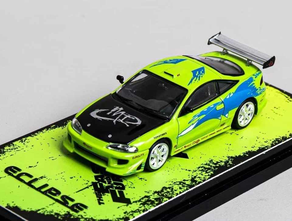 Hot Transcend model 1:64 Mitsubishi Eclipse Fast and Furious Diecast Car Limited - Image 3 of 4