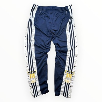Adidas Vintage Track Pants Size 9 XL - 90s Button Pants Track Pants Adibreak MU7