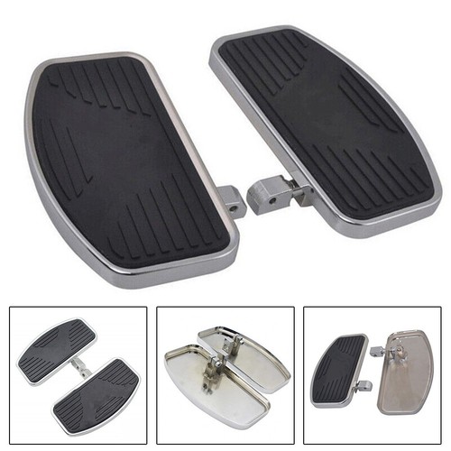 2×L+R Adjusted Motorcycle Front Rider Floorboards Foot Boards Pedal Pratical New - Foto 2 di 9