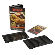 [XA800812] TEFAL Coffret Snack Collection - 2 plaques empanadas + 1 livre de ...