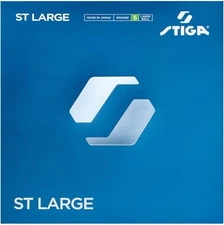 STIGA Table Tennis Rubber ST Large MAX Red 1711250523 for Beginners Intermediate