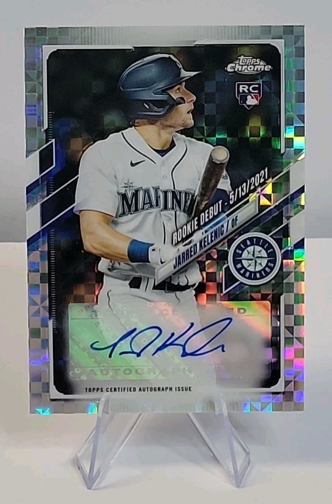 2021 Topps Chrome Update Series - Target Chrome Autographs Jarred Kelenic