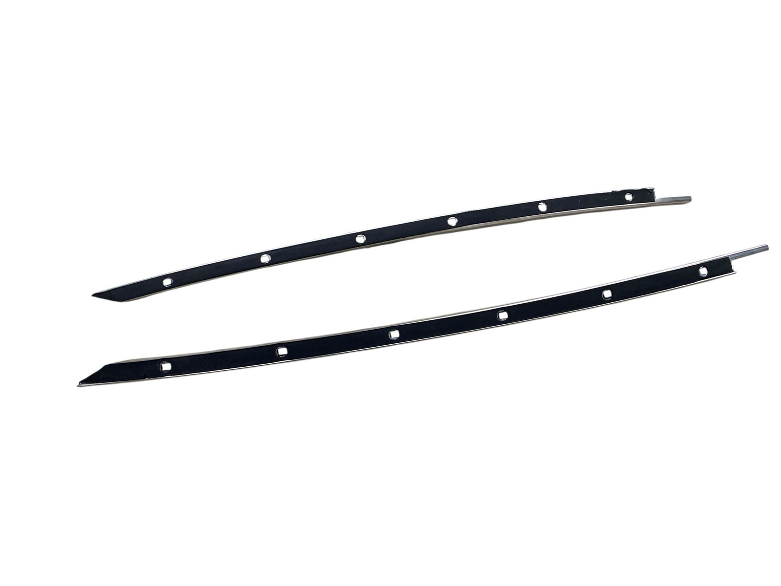 2006-2016 Aston Martin Vantage LEFT RIGHT A PILLAR DOOR MOLDING TRIM PANEL SET