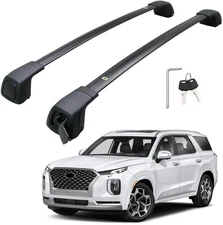 Aluminum for Hyundai Palisade 2019-2024 2025 Roof Rack Rail Cross bar luggage