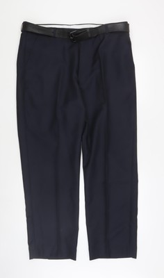 Chums Anzughose Herren schwarz, Regular Fit, Größe 40
