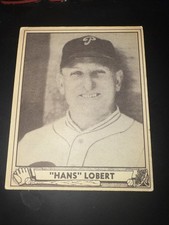 1940 Play Ball #160 Hans Lobert Phillies Coach Played Pittsburg And Chicago