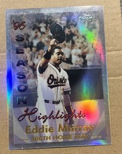1997 Topps Chrome Eddie Murray #163 *REFRACTOR* (Orioles HOF) - L@@K