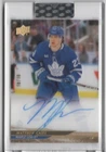 2024-25 Clear Cut Matthew Knies #CC-MK Maple Leafs High Gloss Auto SN# /10