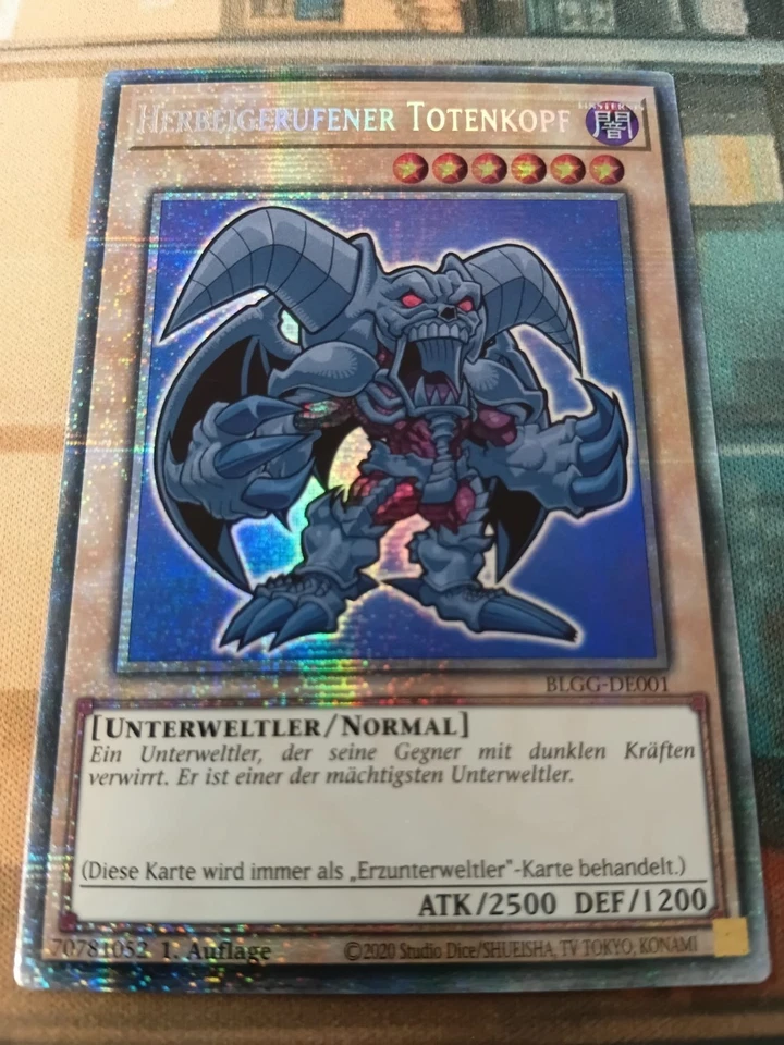 Herbeigerufener Totenkopf BLGG-DE001 Starlight Rare DE NM Yugioh - Bild 1 von 1