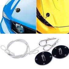 Titanium Hood Lock,Universal JDM Aluminum Hardware Bonnet Racing Hood Pin Lock A