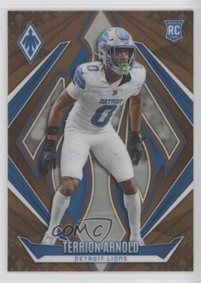 2024 Panini Phoenix Rookies Bronze /75 Terrion Arnold #240 Rookie RC 0s55