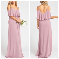 SHOW ME YOUR MUMU Caitlin Antique Rose Maxi Dress Medium