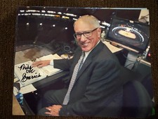 Doc Mike Emrick signed 8x10 photo Autographed Hockey Announcer