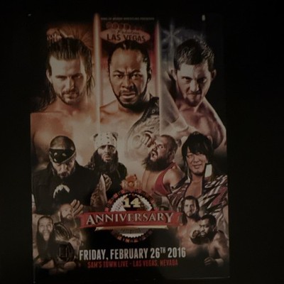 ROH 14th Anniversary Wrestling DVD Las Vegas 2016 Jay Lethal Adam Cole