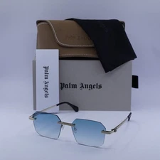 New Palm Angels PERI10G QUARTZ 7644 Gold/Blue Gradient 56-17-145 Sunglasses