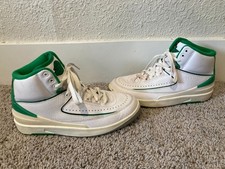 Nike Air Jordan 2 Retro Lucky Green DQ8562-103 Size 5.5Y