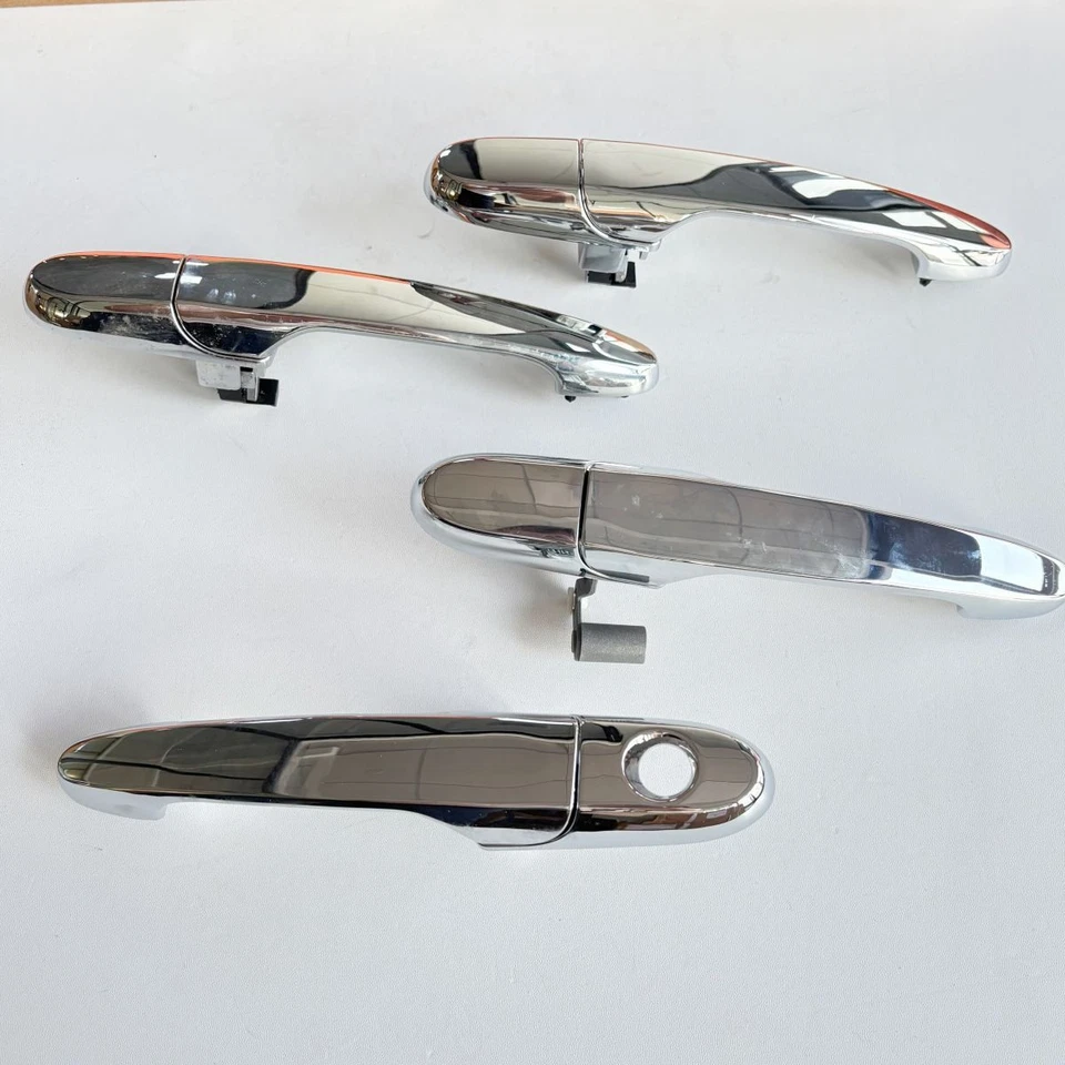 Chrome Outer Door Handle Set For Chevrolet Impala 4Pc 2006-2013 Foto 4 de 4